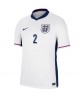 Günstige England Kyle Walker #2 Heimtrikot EM 2024 Kurzarm